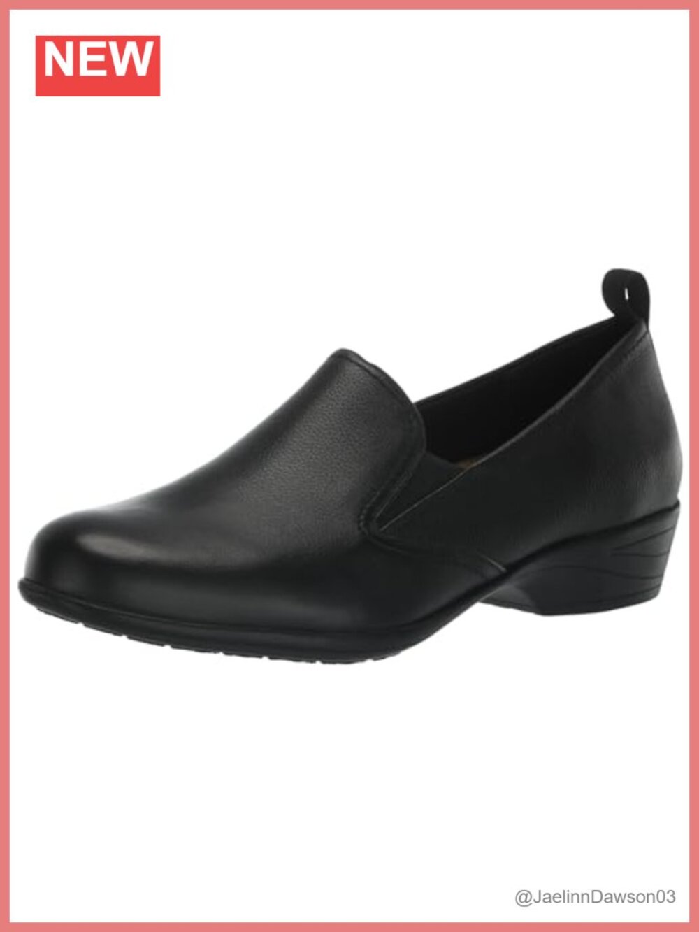 Women's Leather Loafers Slip-Ons Cushioned Comfort Arch Support Walking